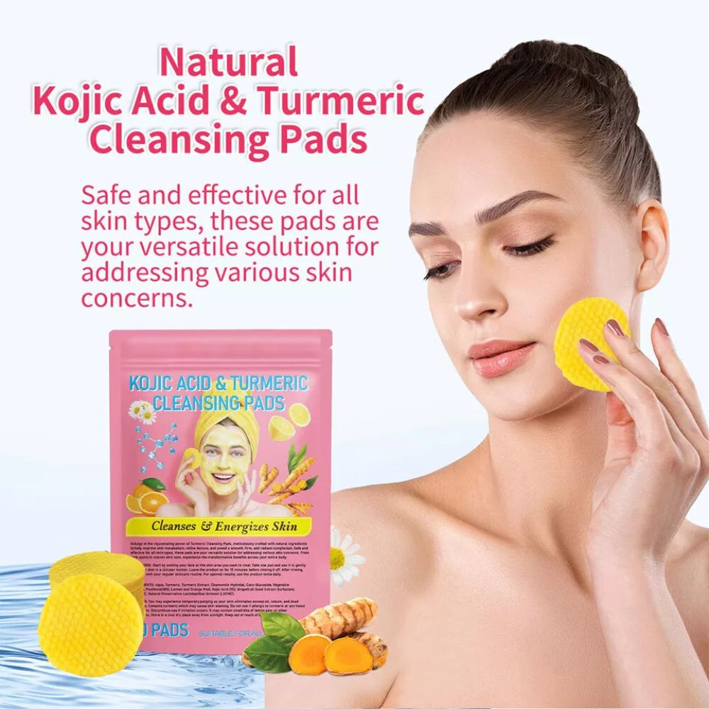 TurmLuxe Radiance™ Cleansing Pads — Reveal Radiant, Spot-Free Skin That Shines with Confidence