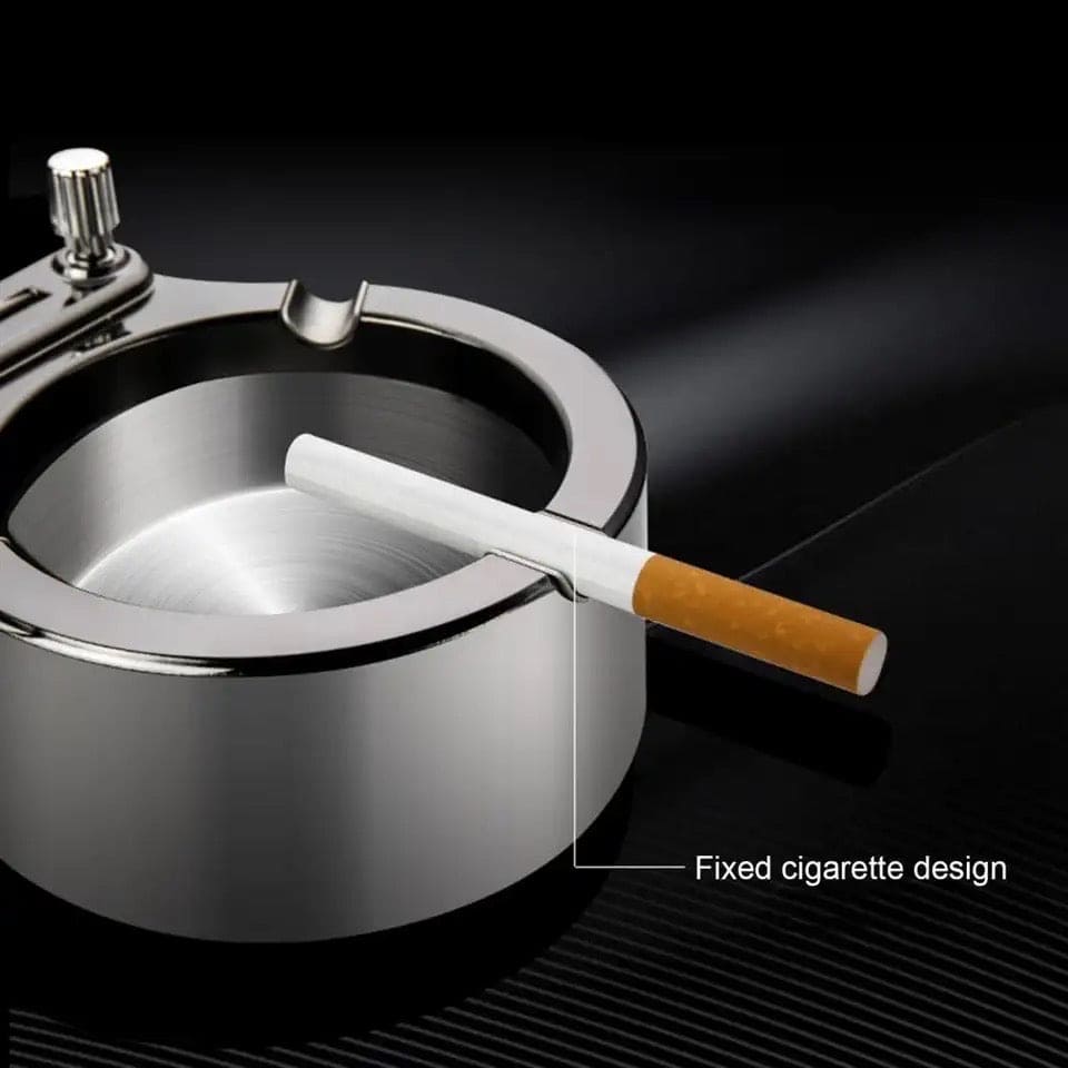 EmberEase™ — Command Every Smoke Break with Spotless Style and Instant Fire