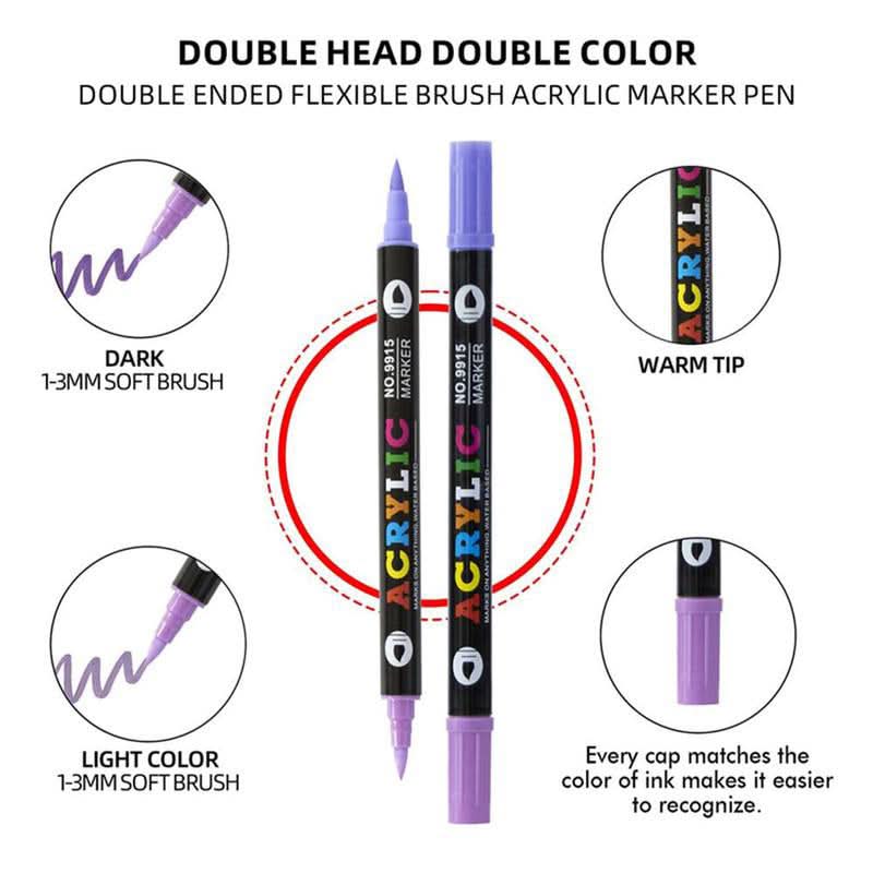 VivaVista™ Acrylic Paint Pens — Ignite Your Creativity with Fierce, Fade-Proof Color Everywhere
