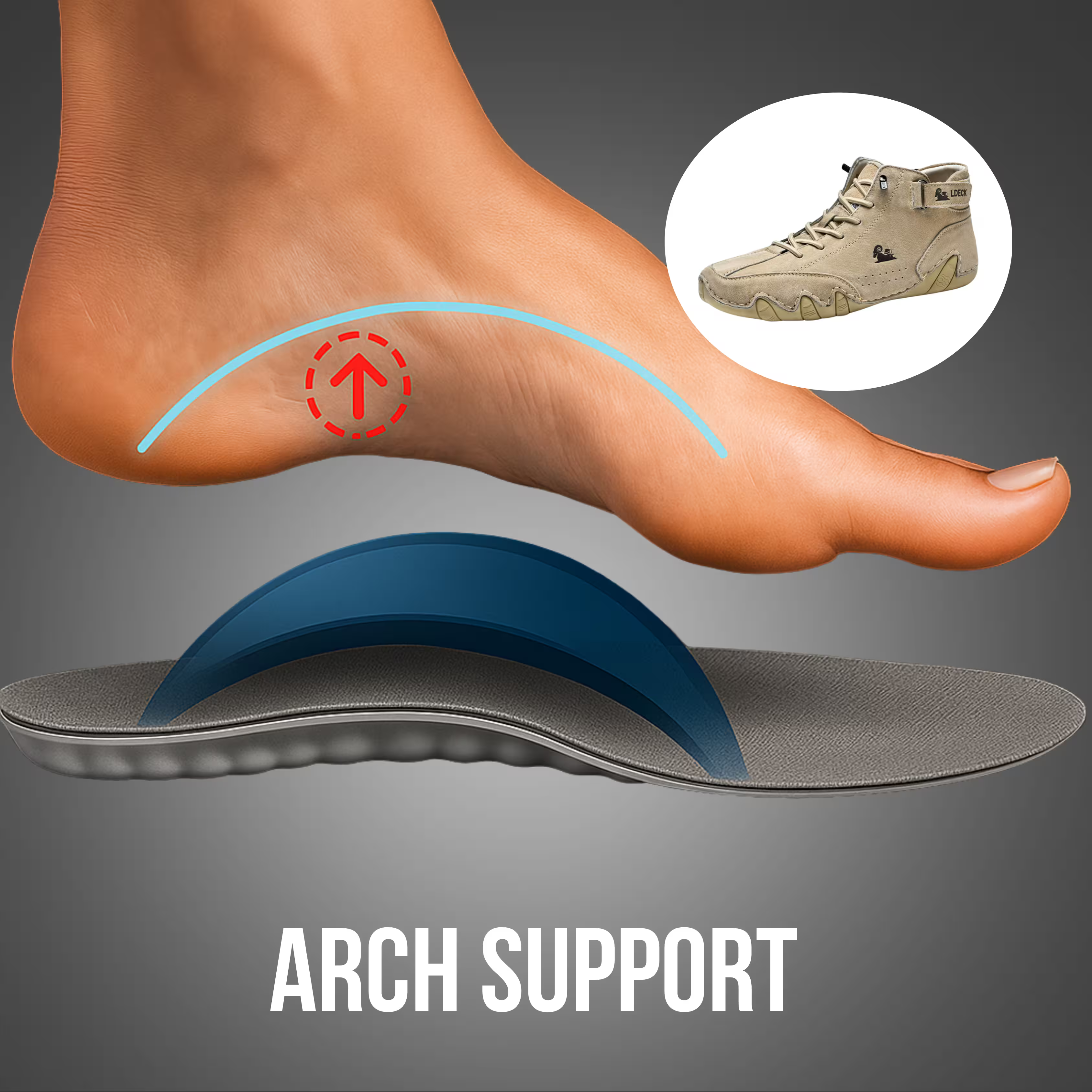 StrideSure™ — Experience Effortless Pain-Free Steps All Day Long