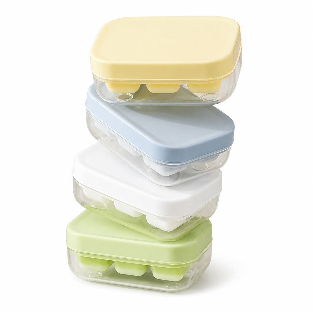 FrostEase™ Mini Ice Cube Tray — Slip Perfect Ice Cubes Out Instantly Without the Hassle