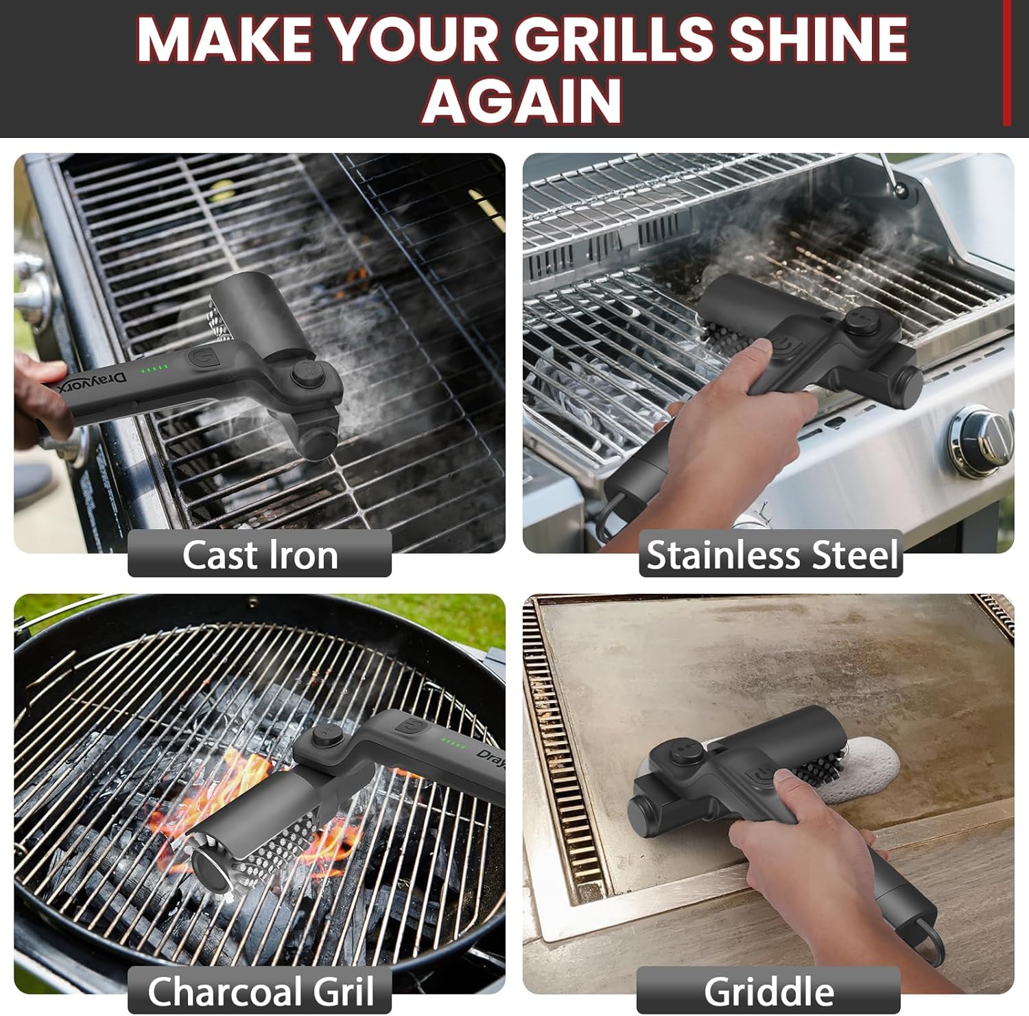 GrillVibe™ — Power Through Grime Without the Pain and Reclaim Your BBQ Joy