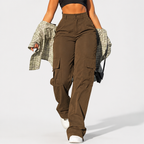 VostraLuxe™ Slimming Cargo Pants — Command Attention with Every Confident Step
