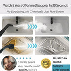 VaporLux™ — Experience Effortless Sparkle and Pure, Chemical-Free Clean Every Time