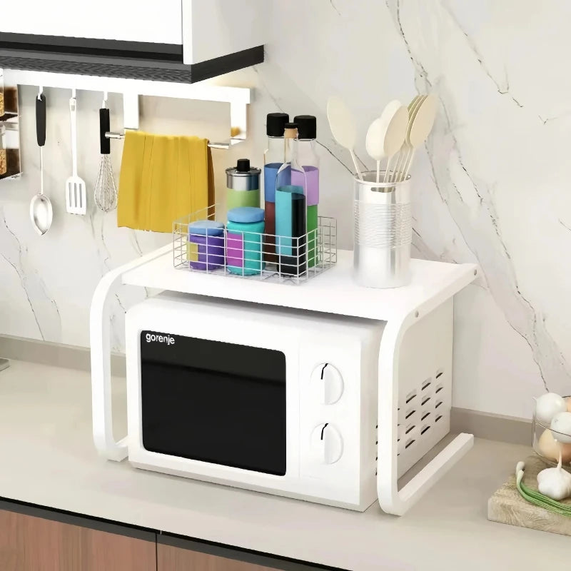 VertoLift™ 2-Tier Organizer — Unlock Clutter-Free Counters and Effortless Kitchen Control