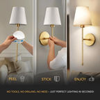 VioraLuxe™ Wireless Wall Sconce — Effortless Elegance That Transforms Your Space Instantly