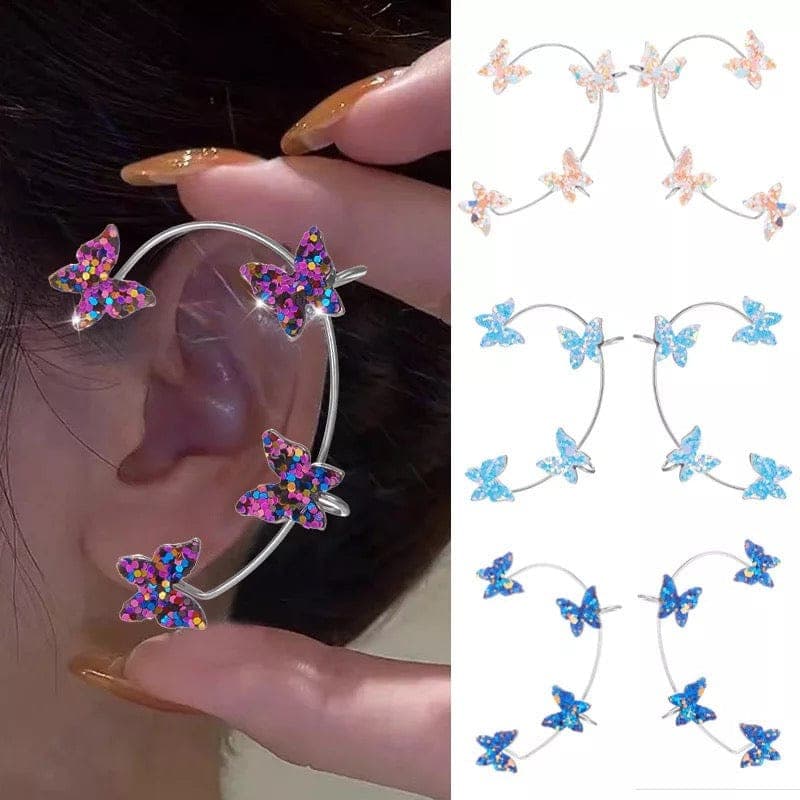 Fluttermist™ Ear Cuffs — Instant Glamour Without the Pain or Piercing