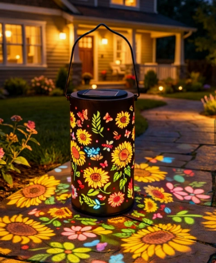 SunAura™ Solar Garden Lantern — Bask in Warm, Captivating Light That Makes Every Evening Magical