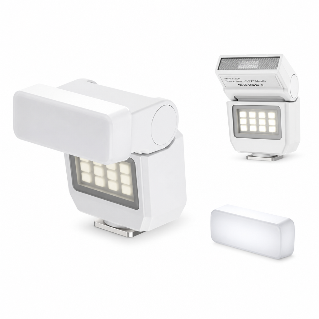 LumiSnap™ Mini Flash — Capture Stunning Shots Anytime, Anywhere with Perfect Light Control