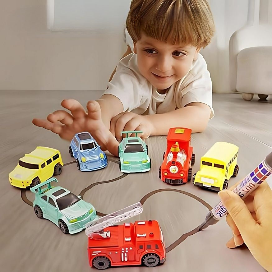 RaceTrack Rapture™ — Ignite Your Child’s Creativity with Racing Adventures That Jump Off the Page!