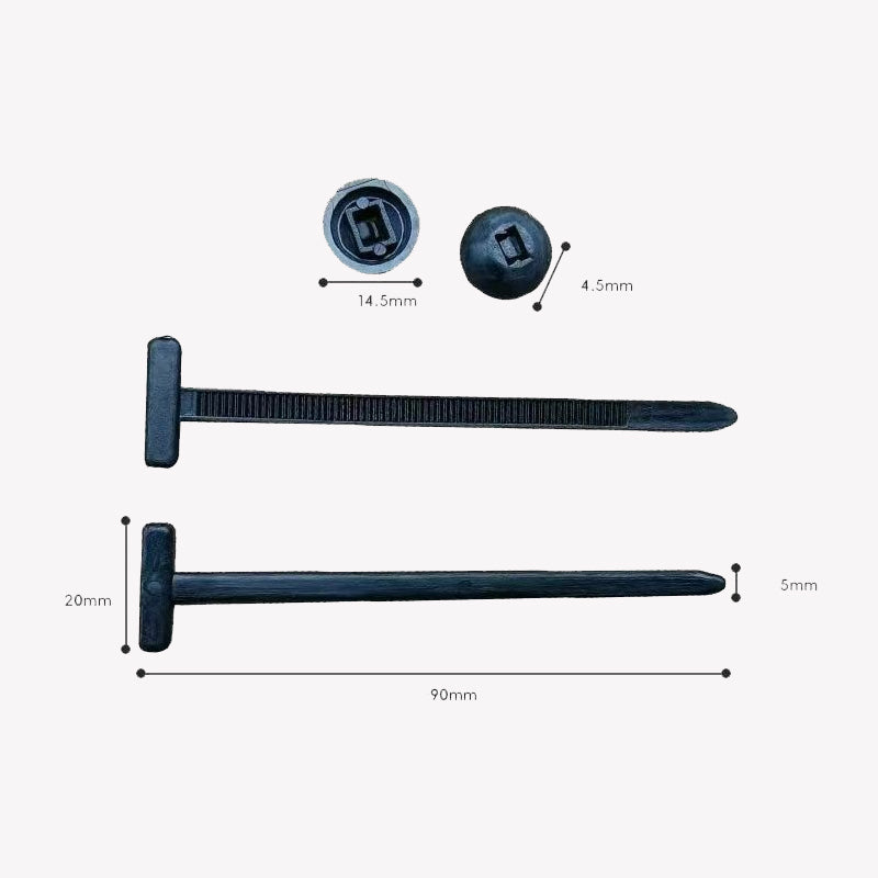 GripTite™ Nylon Fastening Clips — Snap Your Car Panels Tight and Drive Worry-Free