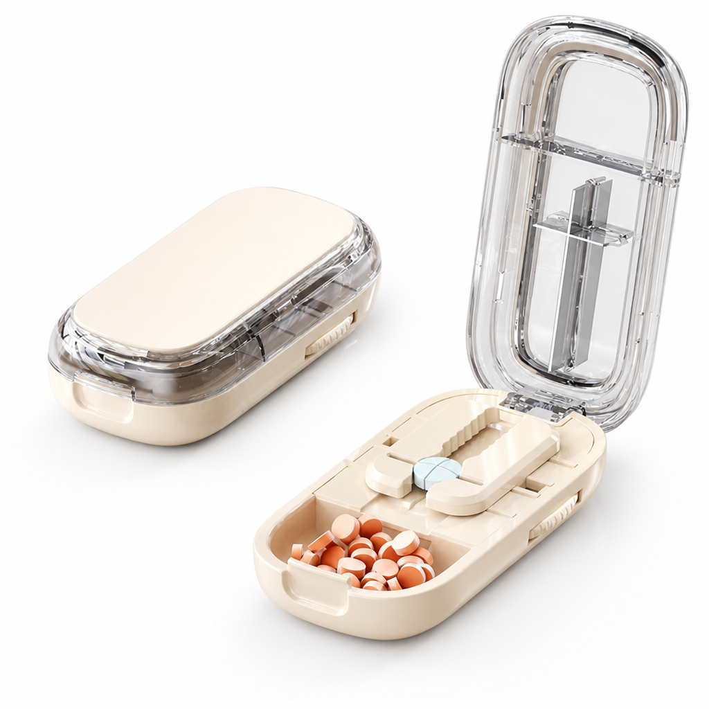 SwiftSplit™ — Take Control with Perfect, Hassle-Free Pill Splitting Every Time