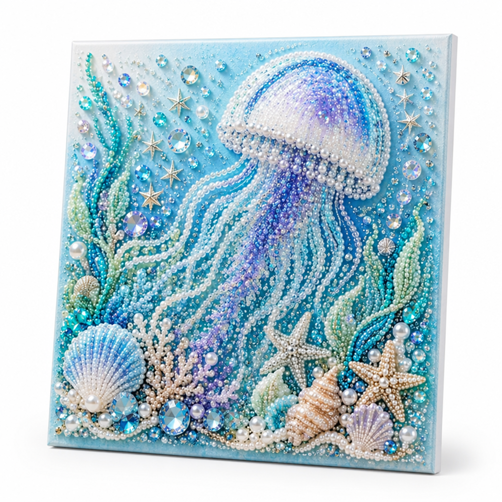 TidalGleam™ — Unwind as you create ocean art that makes your space shine