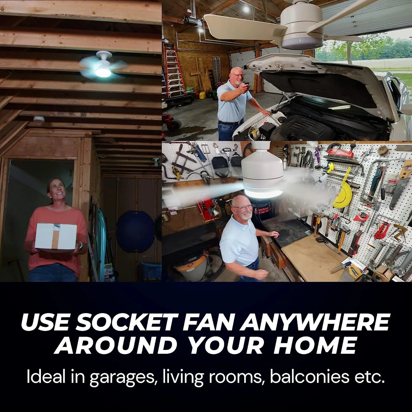 AeroLuma™ 40W LED Ceiling Fan Light — Instant Cool Comfort and Brilliant Glow, No Hassle Needed