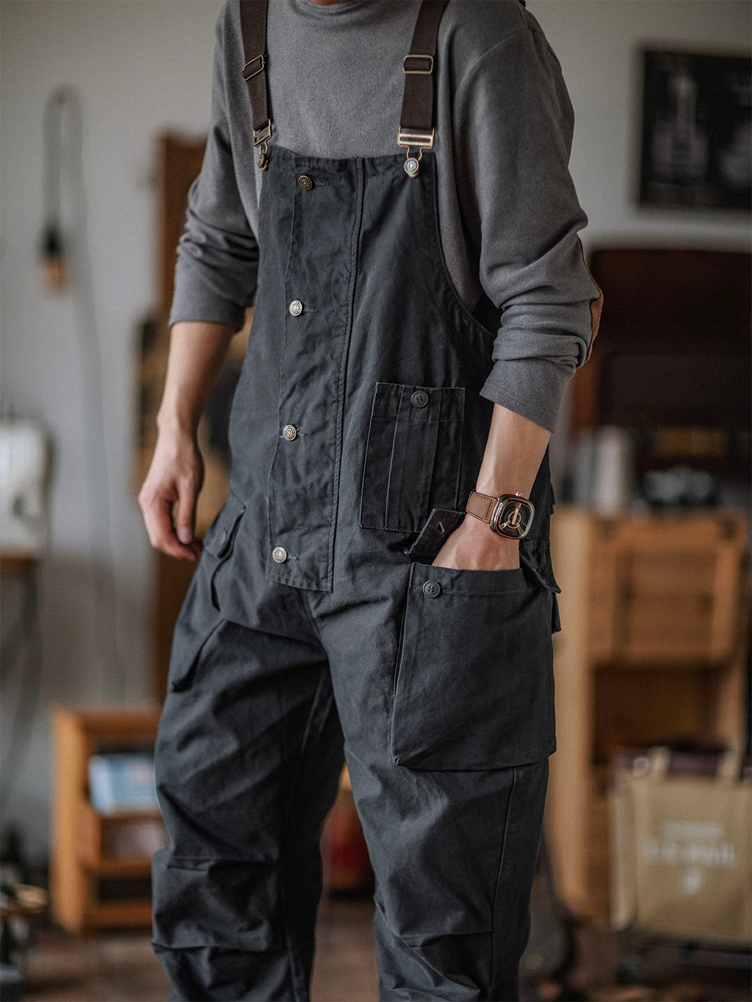 VigorWear™ Canvas Overalls — Power Through Every Shift with Unbreakable Comfort
