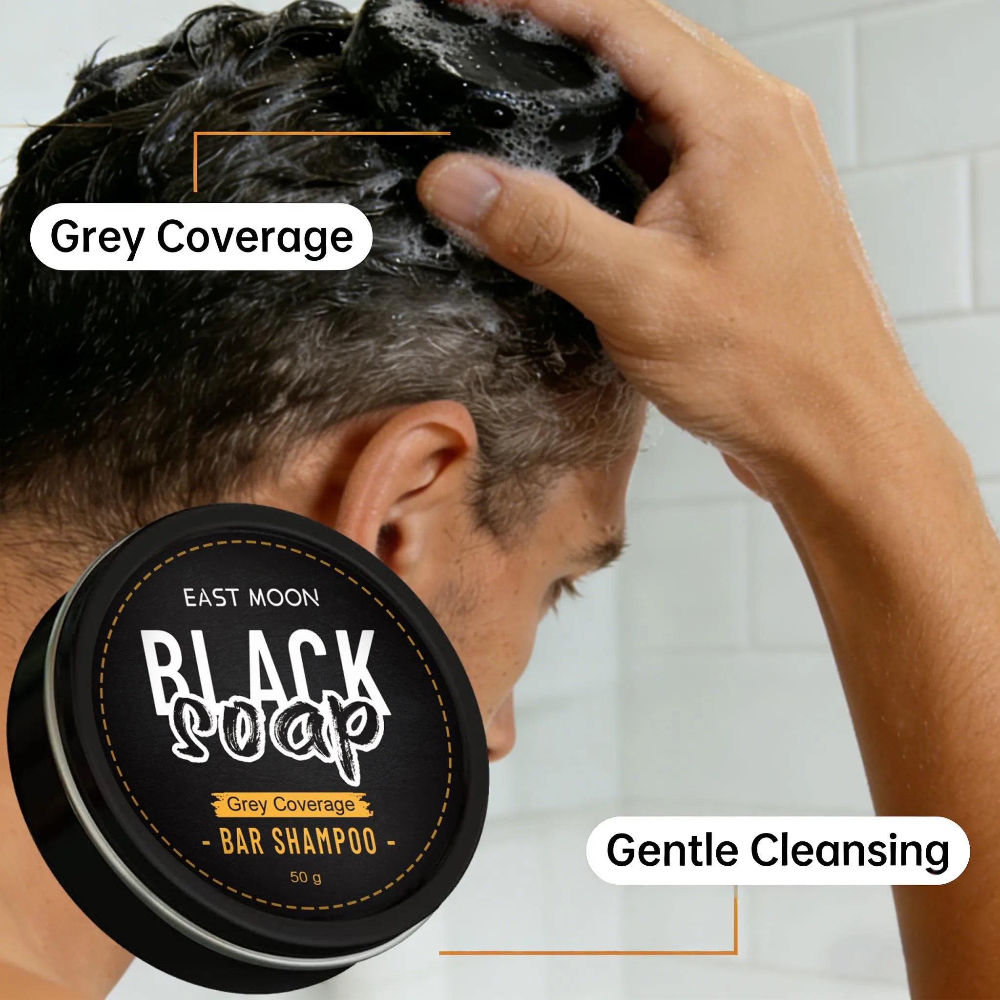 VeroShade™ Solid Shampoo Bar — Instantly Hide Greys and Unlock Youthful, Vibrant Hair