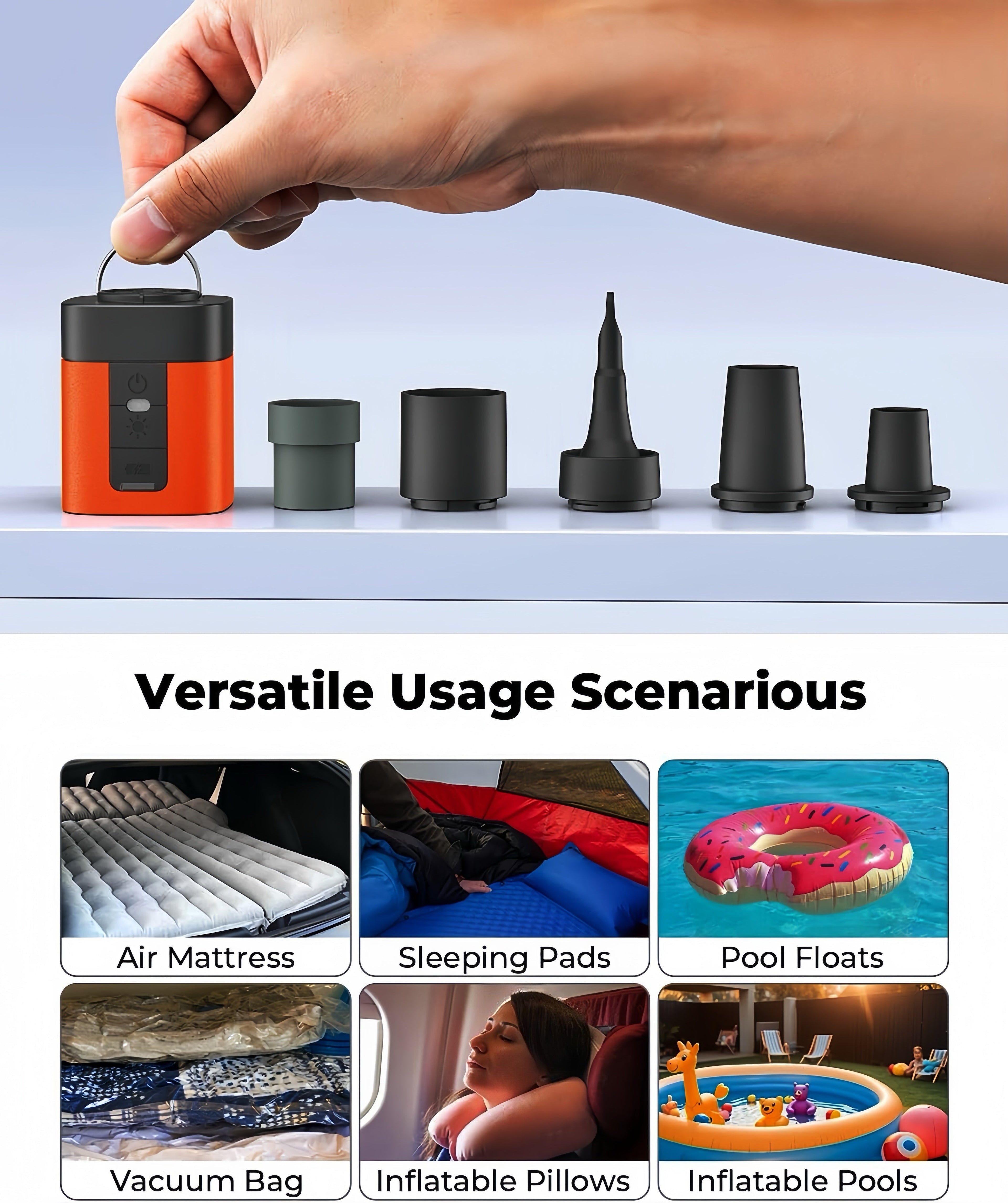 TurboNest™ — Inflate Fast, Pack Smart, Live More