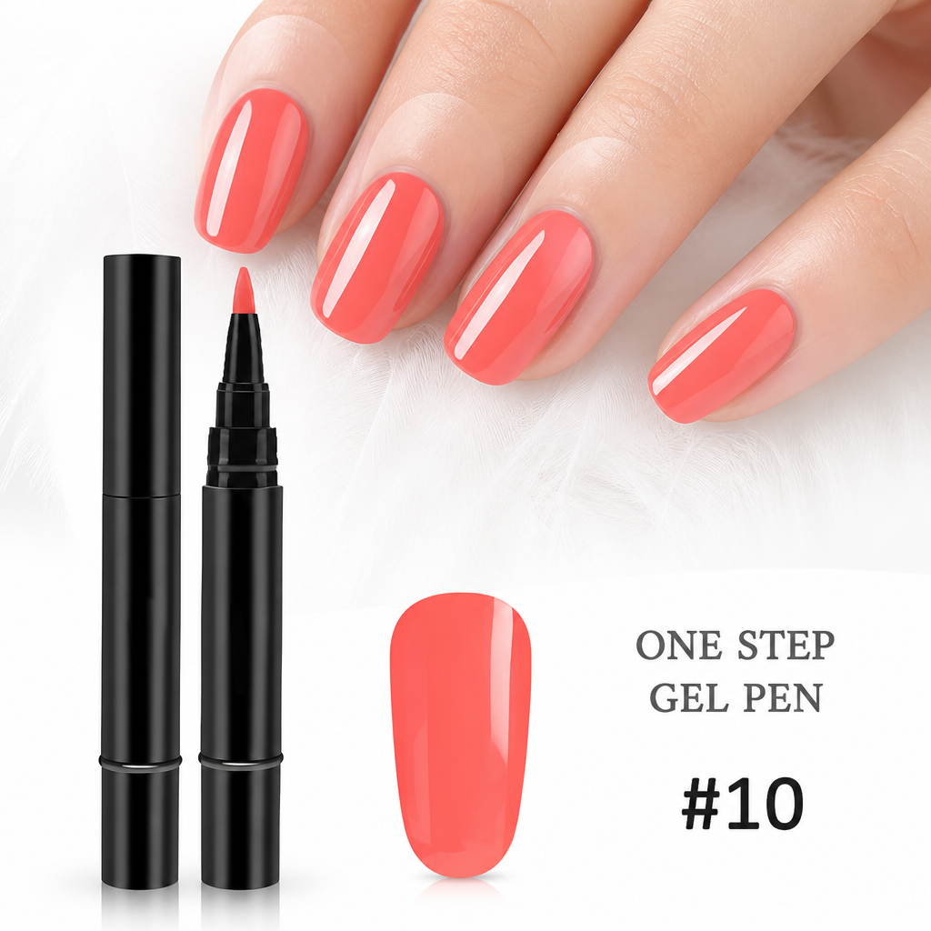 VeraBella™ All-in-One Gel Pen — Flawless, Fade-Proof Nails That Shine Through Everything