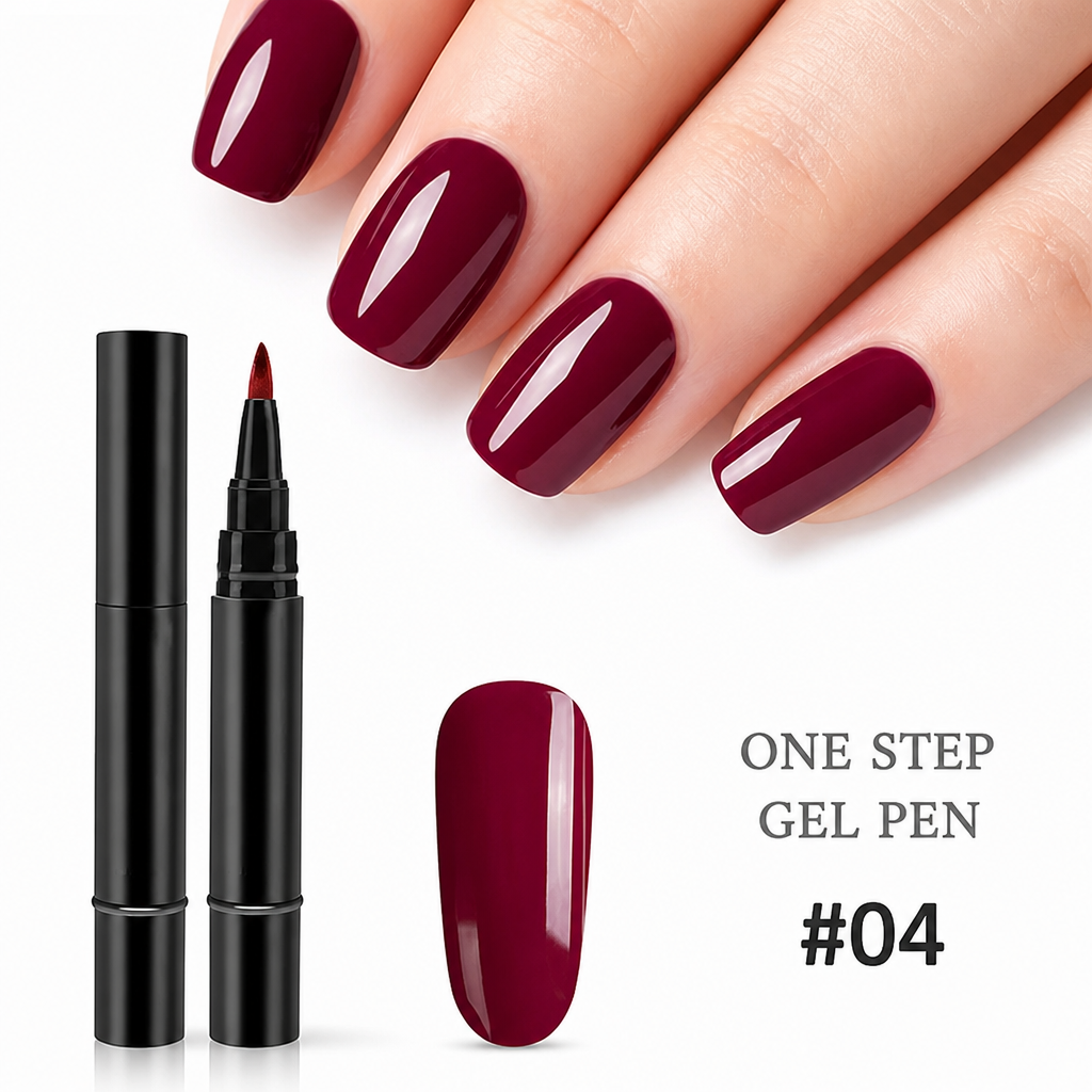 VeraBella™ All-in-One Gel Pen — Flawless, Fade-Proof Nails That Shine Through Everything