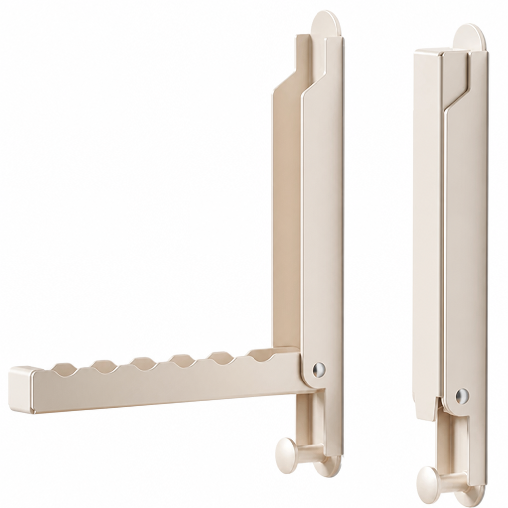 FlexiHold™ Foldable Hooks Hanger — Instantly Declutter Any Space and Feel Total Freedom