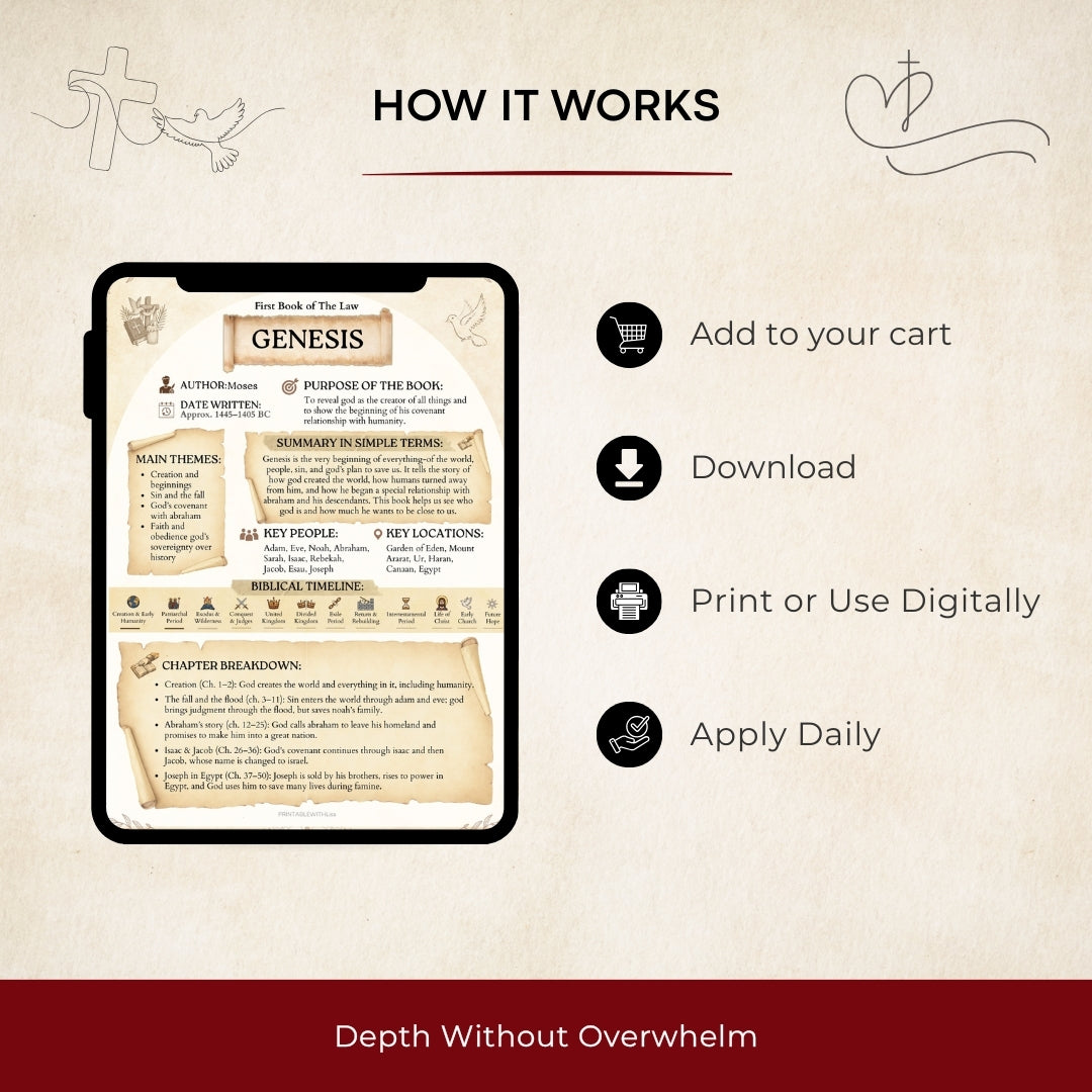 GraceFlow™ Bible Journey — Find Calm Clarity and Renewed Purpose in Every Scripture Moment