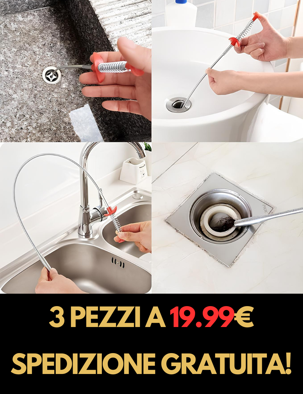 StreamClear™ — Crush Clogs Fast and Enjoy Hassle-Free Drains for Life