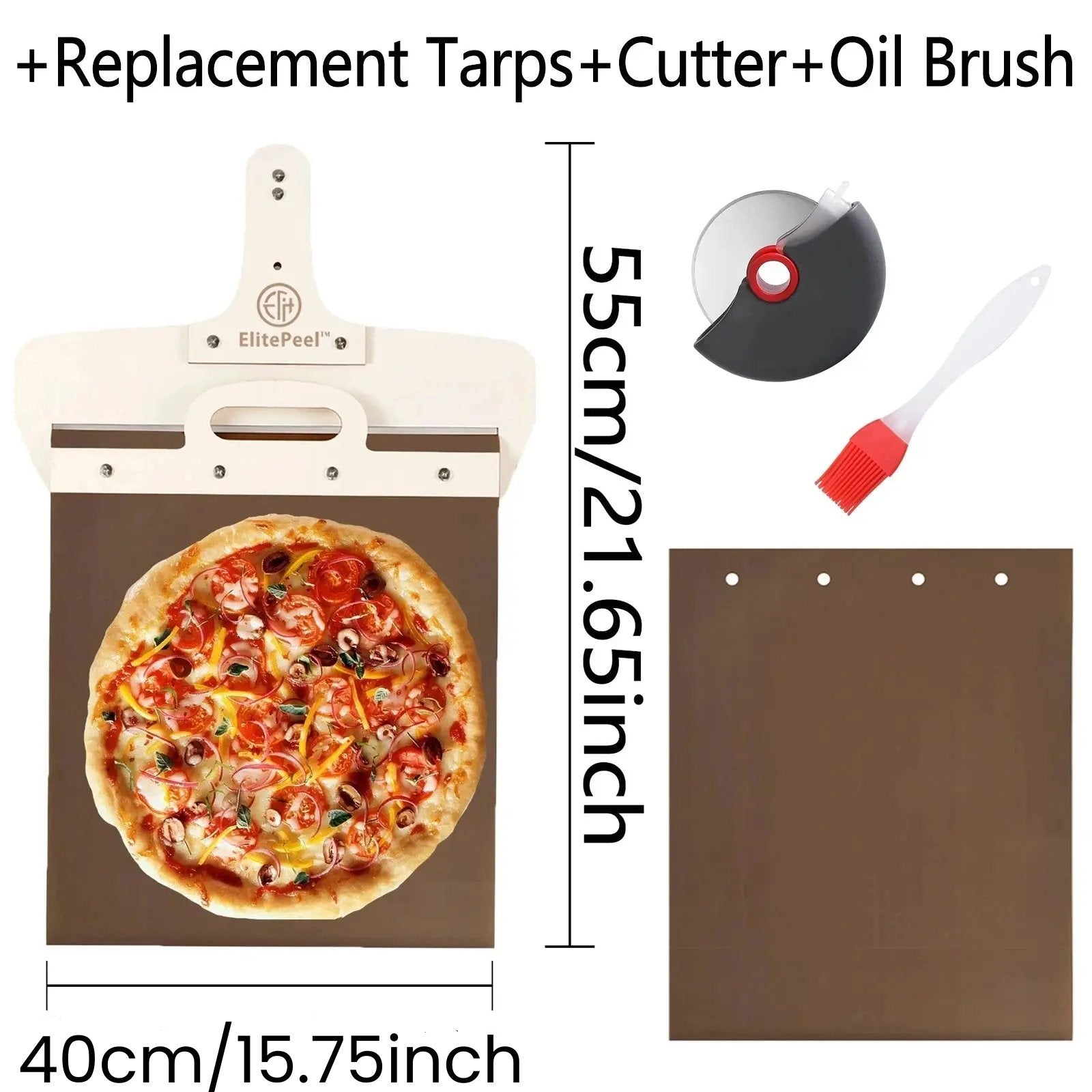 Pelle à pizza coulissante ElitePeel