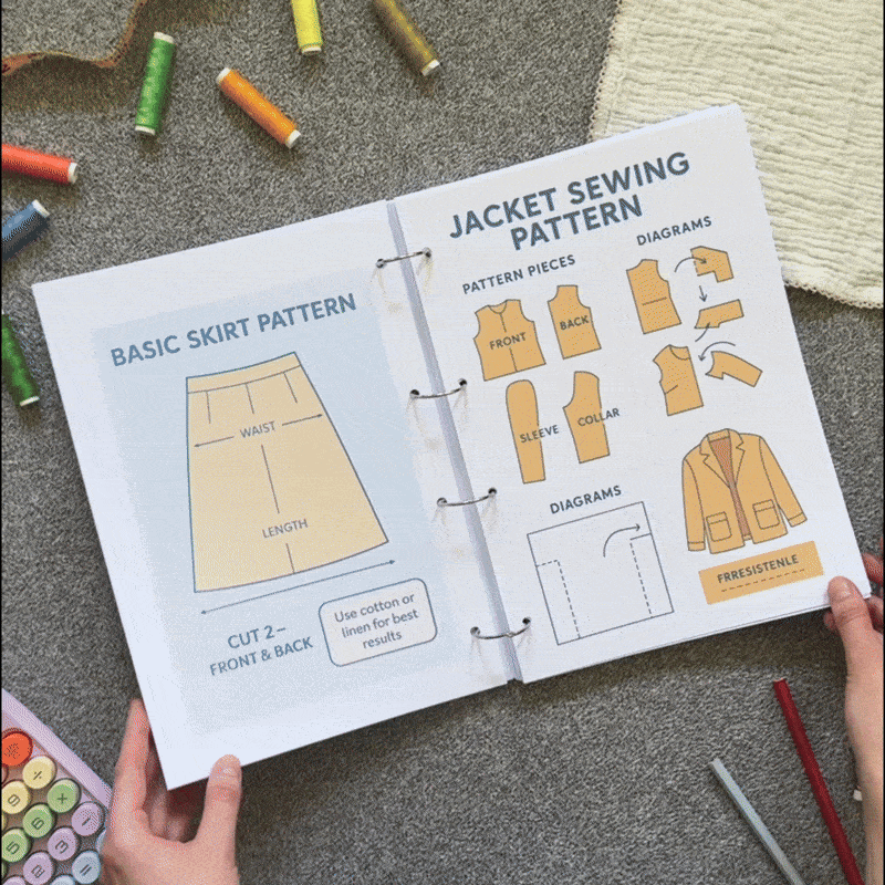1000+ Free Sewing Patterns Notes