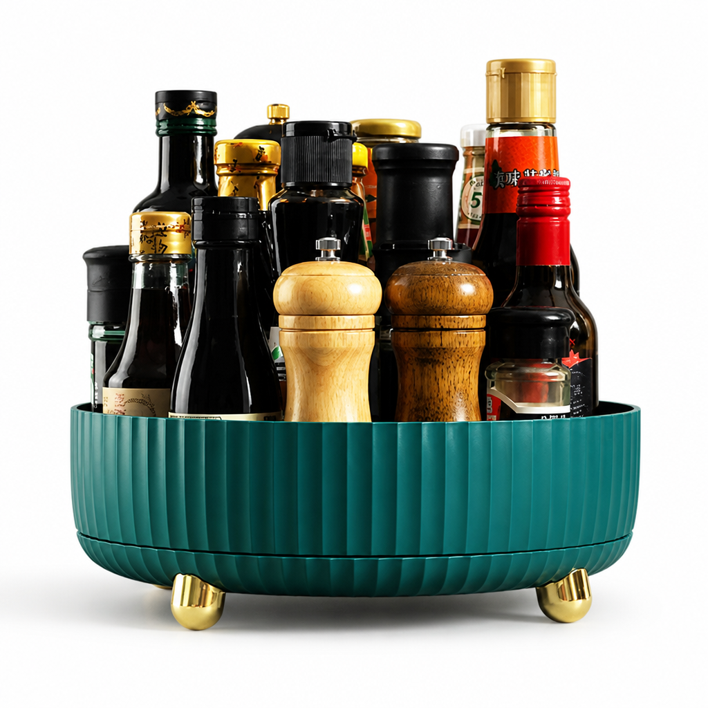 VivaTurn™ Rotating Storage Solution — Spin Stress Away and Find Everything Instantly