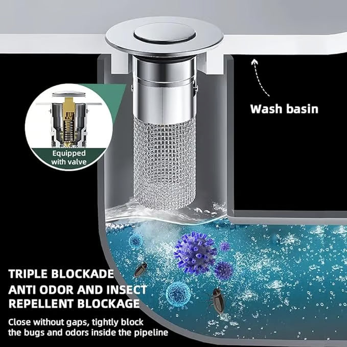 IronGuard™ — Experience Hassle-Free Drain Control and Freshness Every Day