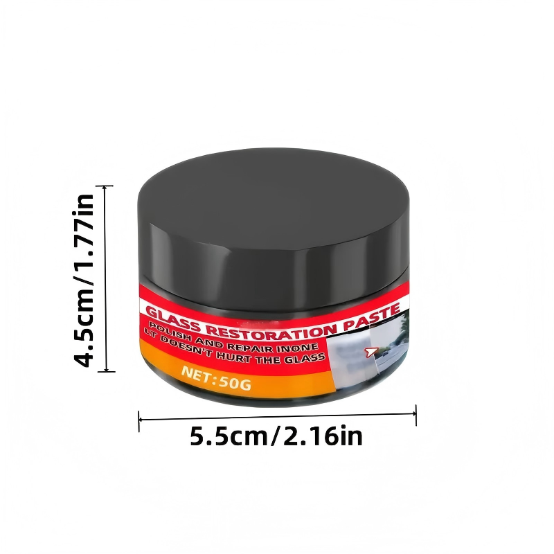 ClarityPro™ Glass Rescue Paste — Instantly Erase Scratches and Reveal a Crystal-Clear Shine That Stays Spotless Longer