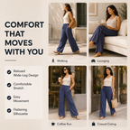 LumaEase™ Wide Leg Pants — Unlock All-Day Fresh Comfort and Effortless Style