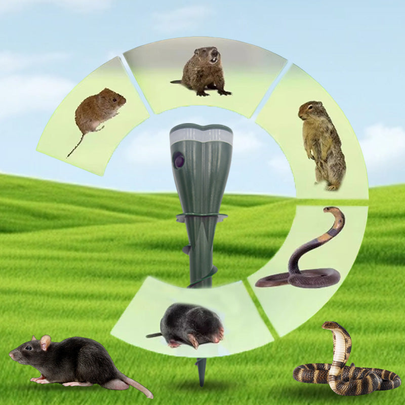 TerraGuard™ — Silent Solar Power That Saves Your Garden from Destructive Pests