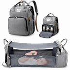 NurtureNest™ — Feel ready for every outing with baby’s essentials, bed, and changing mat in one bag