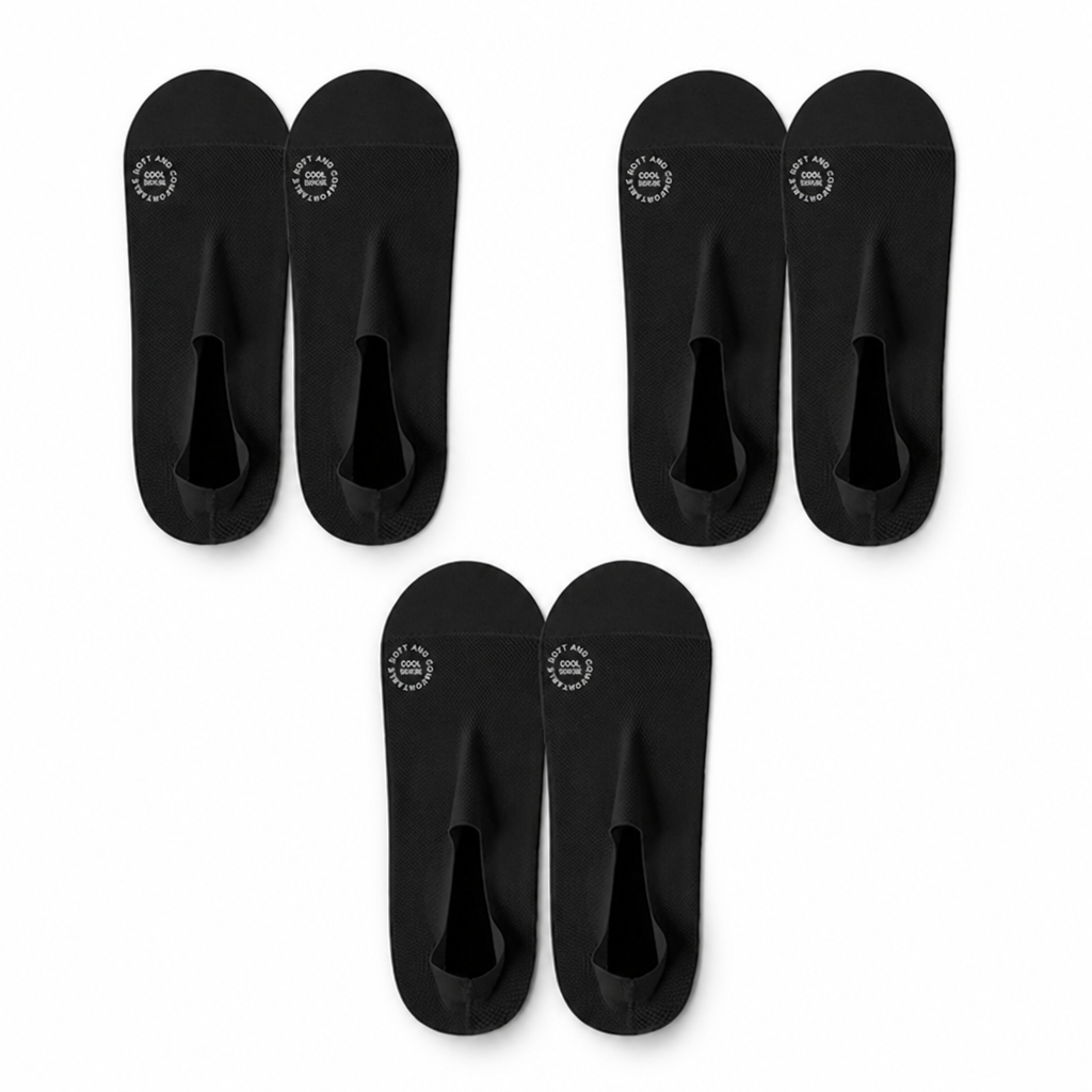 BreezeSoft™ — Experience All-Day Confidence with Invisible, Fresh-Foot Freedom