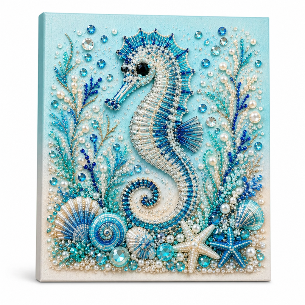 TidalGleam™ — Unwind as you create ocean art that makes your space shine