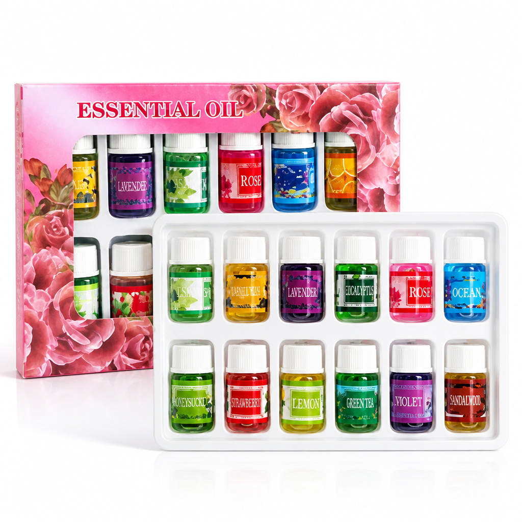 ViraMist™ 12-Pack Essential Oils Collection — Transform Any Room into Your Personal Bliss Sanctuary