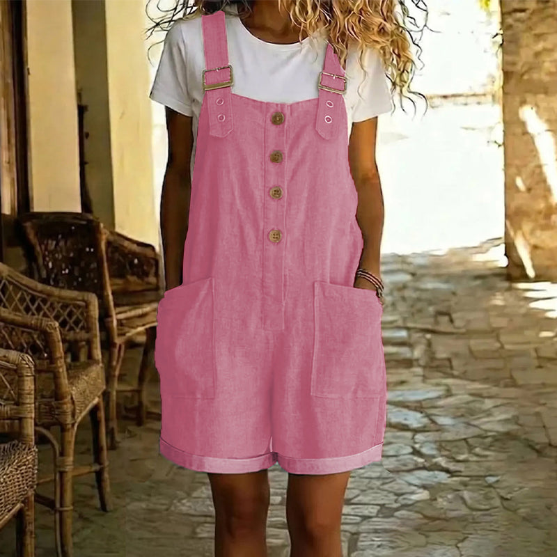 ZevaBreeze™ Short Overalls — Slip Into Effortless Cool and Confidence Every Summer