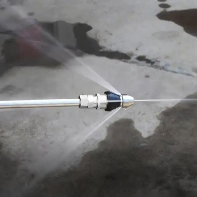 Sewer cleaning tool high-pressure nozzle