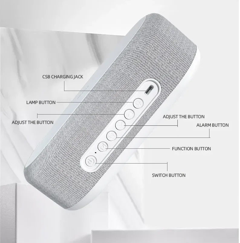 LumaCharge™ — Power Your Phone and Soothe Your Soul Every Night