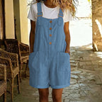 ZevaBreeze™ Short Overalls — Slip Into Effortless Cool and Confidence Every Summer