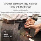 LightningGuard™ Slim RFID Wallet — Carry Confidence with Invisible Security and Effortless Access