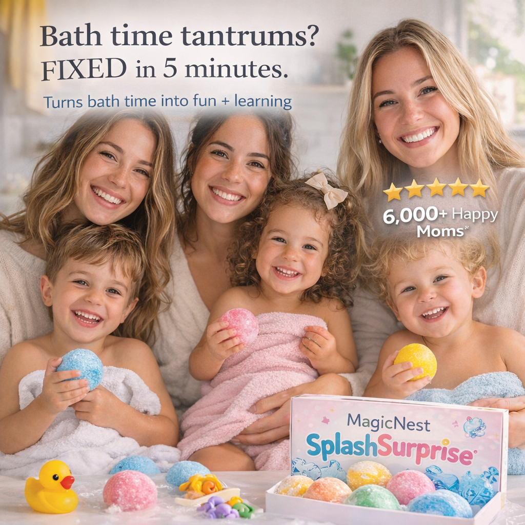 SeaSplash™ Easter Surprise Bath Bombs — Make Every Bath an Exciting Adventure Kids Beg For
