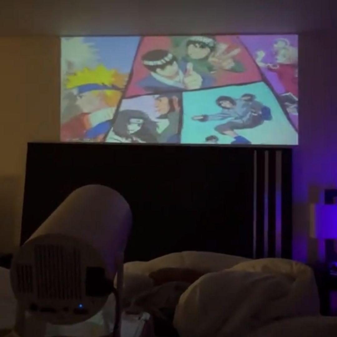 Massive 130" Projector™ — Escape Into Jaw-Dropping Cinema Anywhere You Go