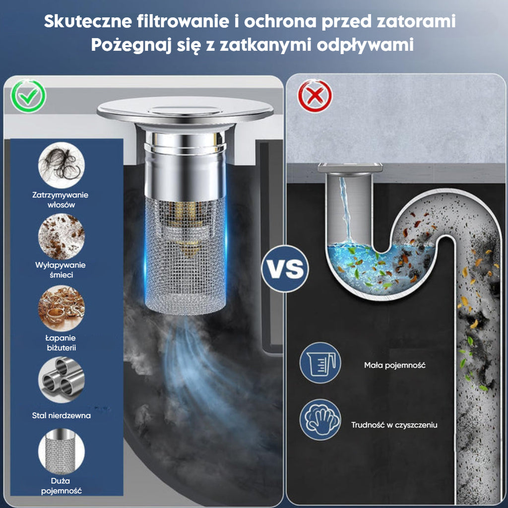 DrainShield™ — Effortless Clog Protection for a Fresh, Flowing Kitchen Every Day