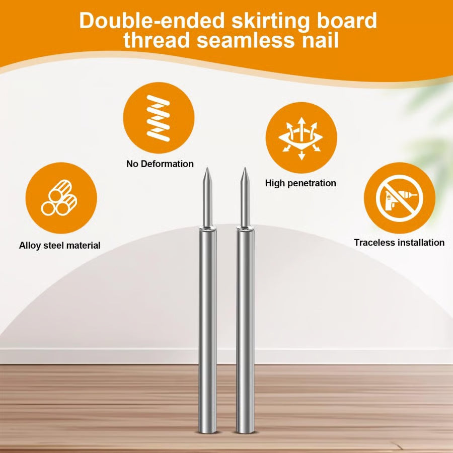 SteelEdge™ Ultra Nails — Perfectly Clean, Rust-Free Skirting Every Time