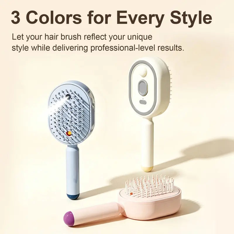 HydraMist™ Air Cushion Massage Comb — Turn Tangled Mess Into Silky, Stress-Free Strands Every Day