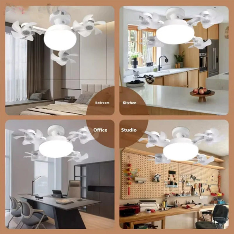 AeroLume™ — Transform Your Space with Whisper-Quiet Breeze and Vibrant Light Control