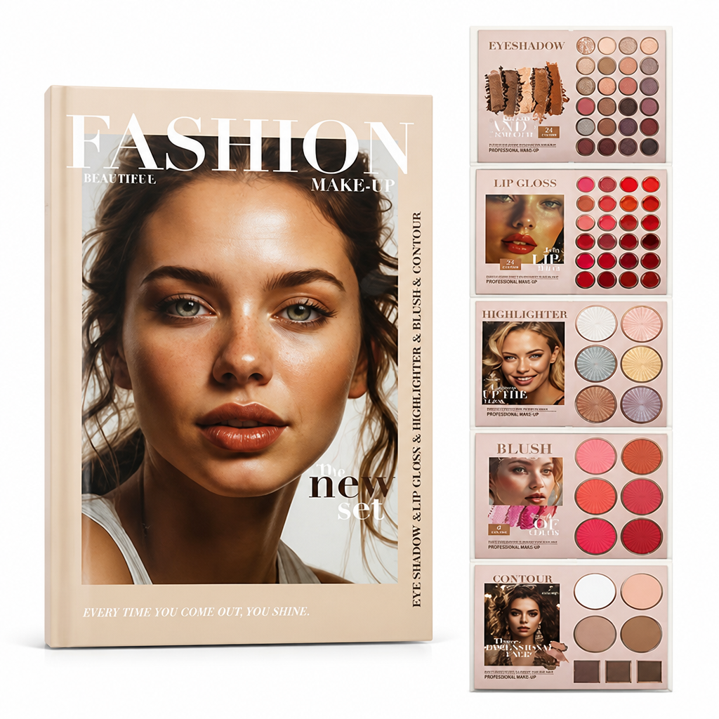 LunaVera™ 5-Layer Masterpiece Palette — Unleash Your Radiance and Command Every Moment