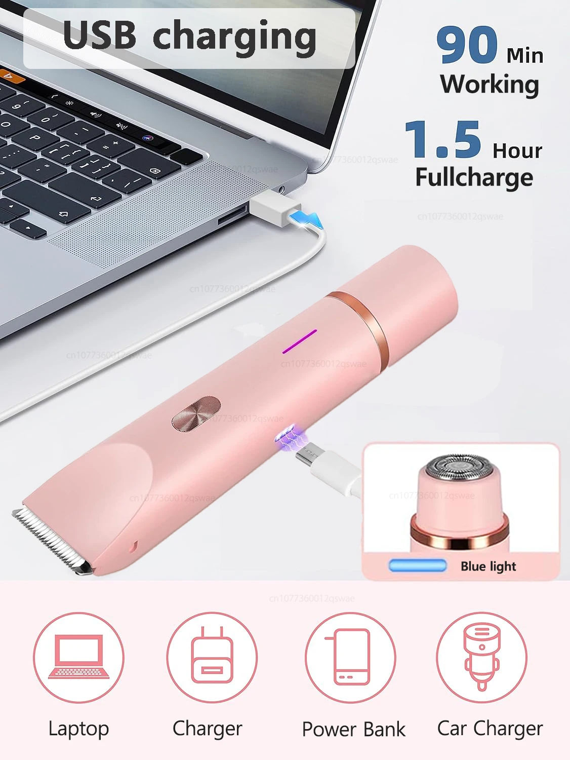 LuxeSilk™ Electric Shaver — Experience Silky-Smooth Skin Without Irritation or Hassle